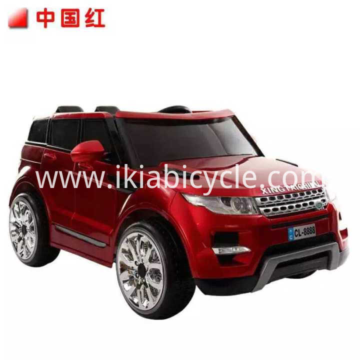 红色儿童玩具骑车